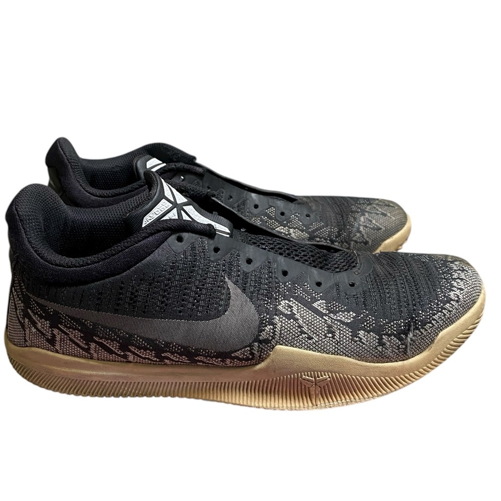 Nike Kobe Mamba Rage Anthracite Shoes Black White Grey 908972-001 Men's US 10.5